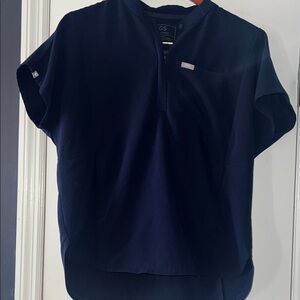 2- Pairs Figs Navy Short Sleeve Tee